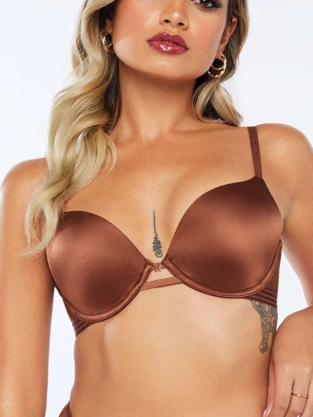 Savage X Fenty Nude Core Microfiber T-Shirt Bra 38DD Smooth Everyday Underwire